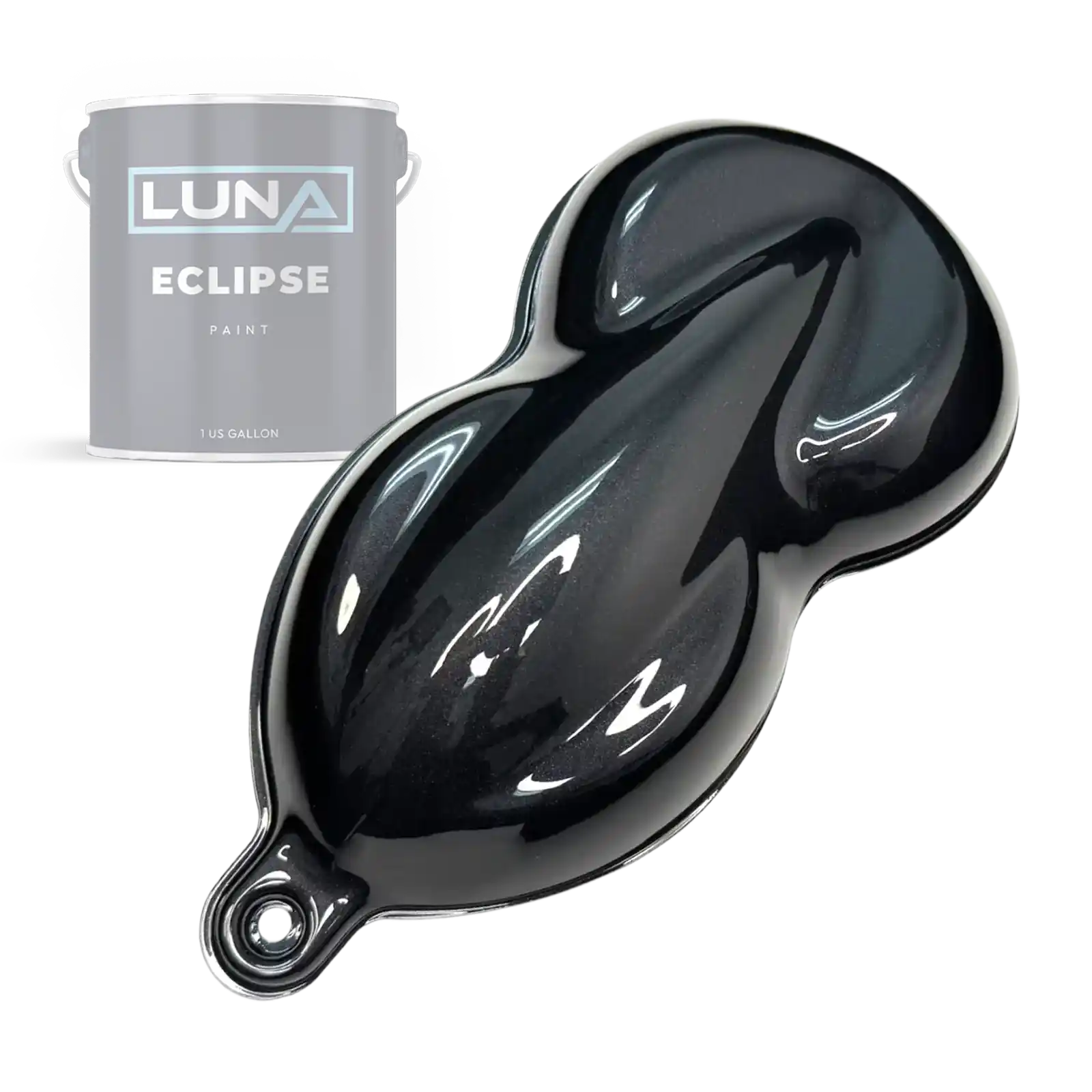 Obsidian Black Midcoat