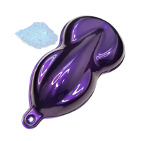 Purple Interference Pearls