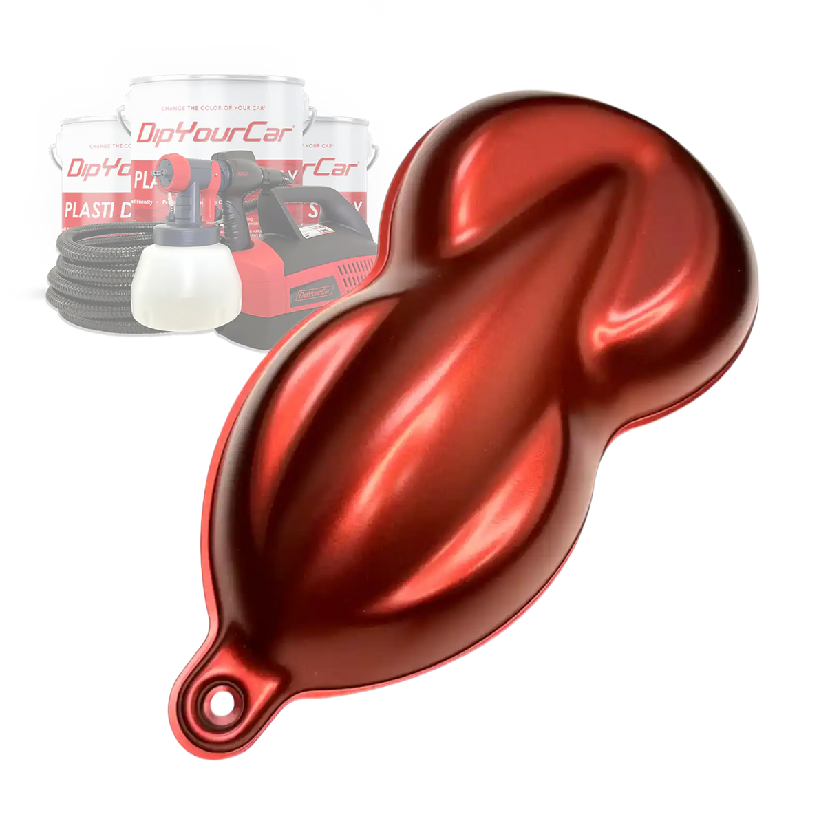 Real Red Peelable Car Kit
