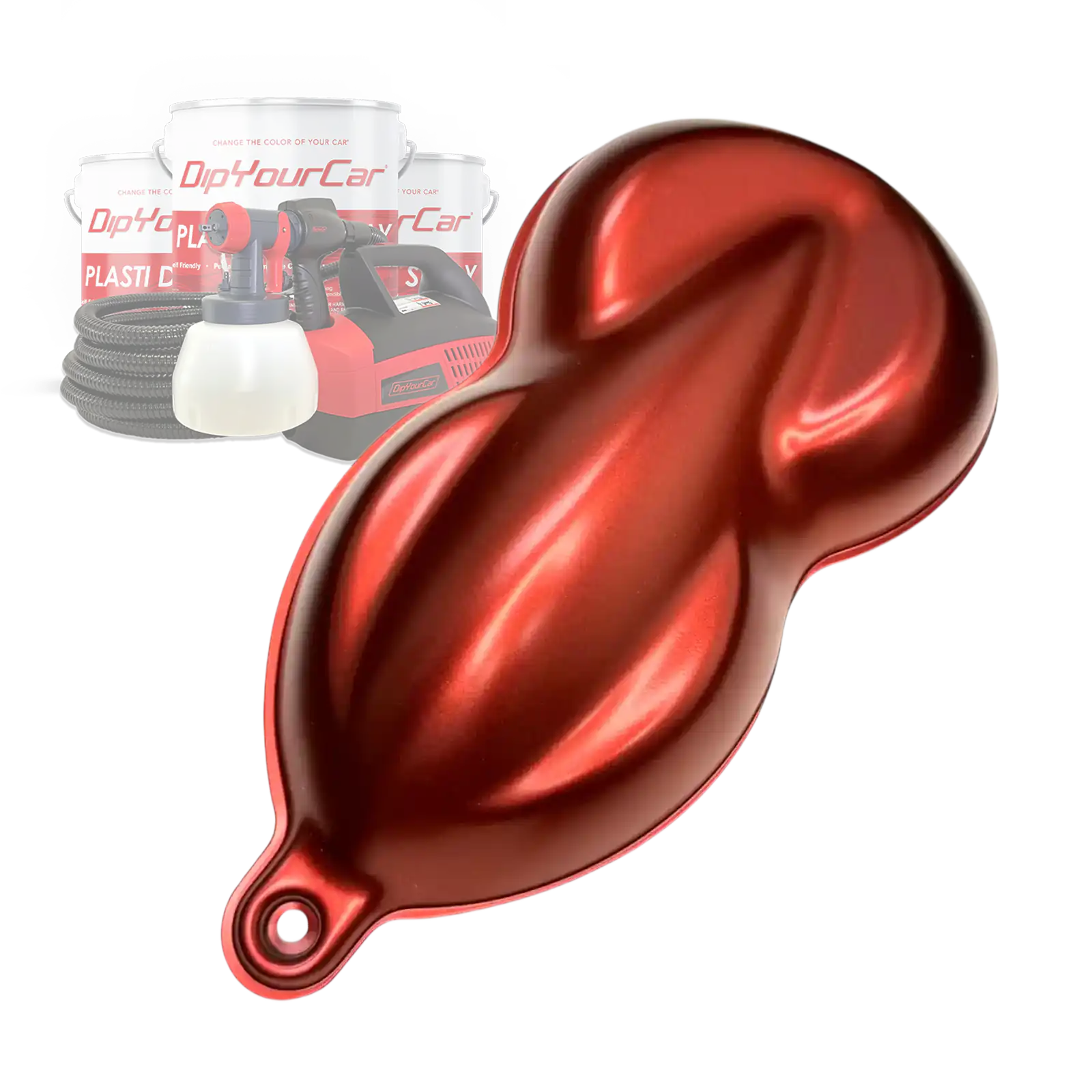 Real Red Peelable Car Kit