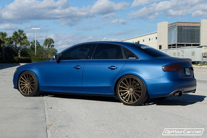 Dude Blue Plasti Dip on a customer car