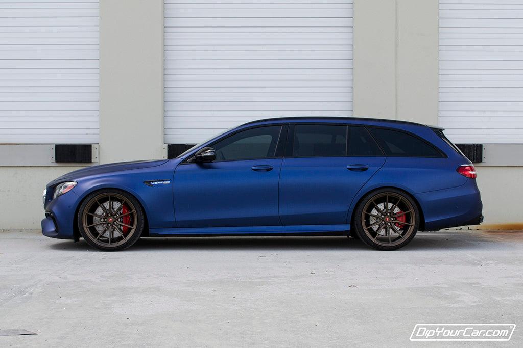 Relic Blue Plasti Dip on a customer car