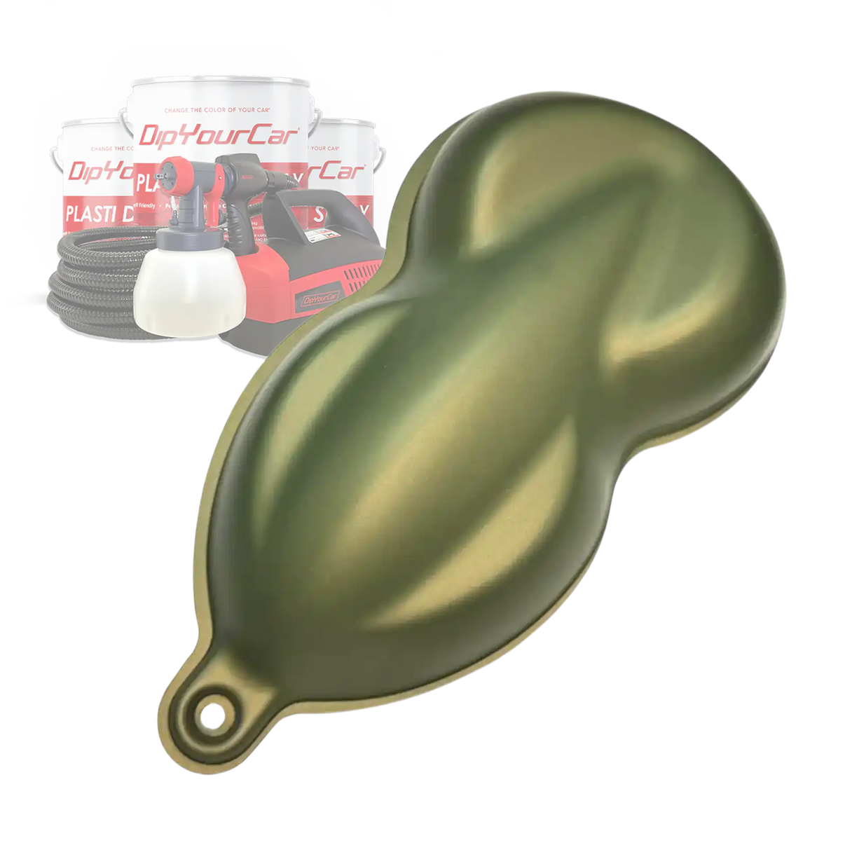 Tactical Green Peelable Car Kit