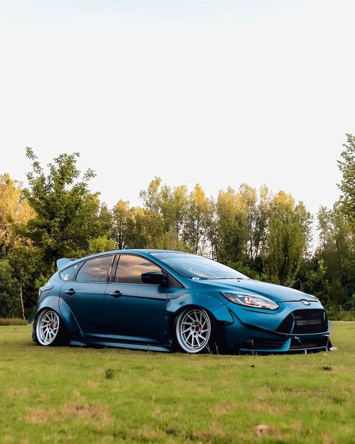Slate Blue Peelable Car Kit on a customer car