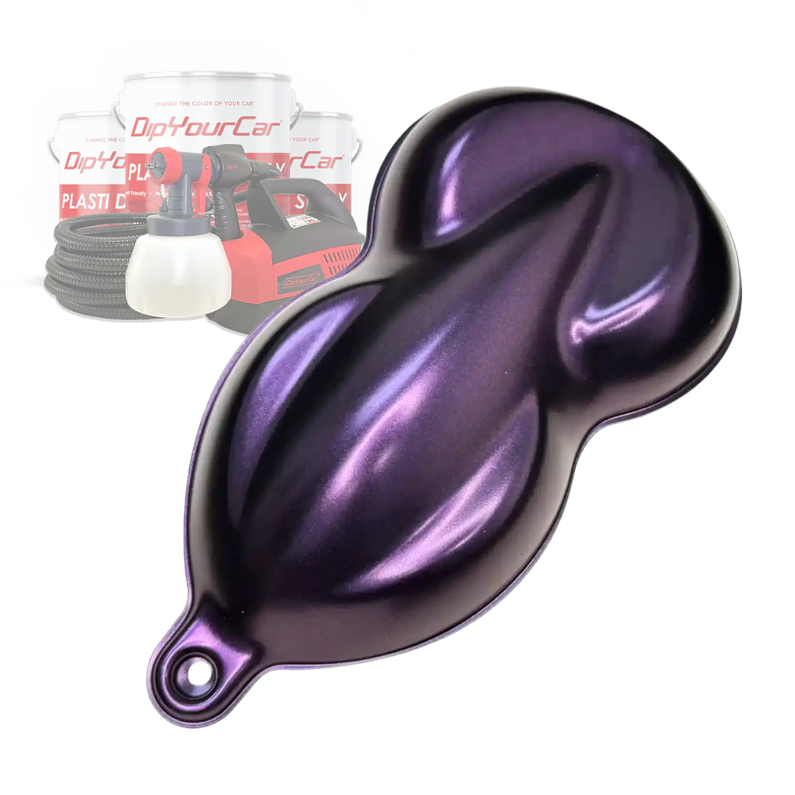 Violet Martian Peelable Car Kit