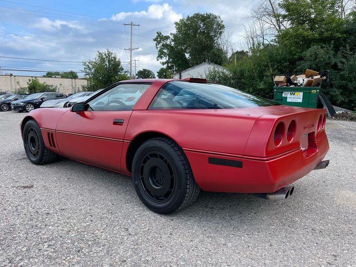 Cinnamon Red Plasti Dip on a customer car
