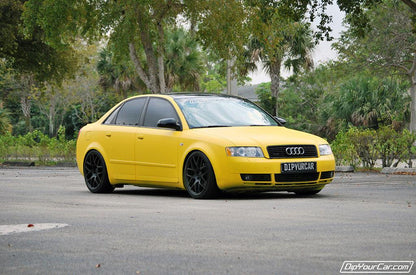 Yellow Plasti Dip on a customer car