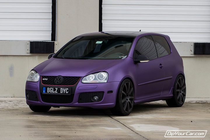 Plum Crazy Peelable Car Kit on a customer car