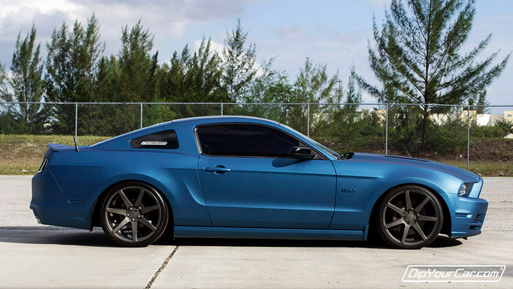 Slate Blue Peelable Car Kit on a customer car
