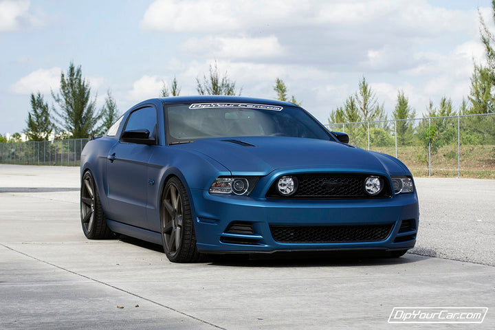 Slate Blue Peelable Car Kit on a customer car