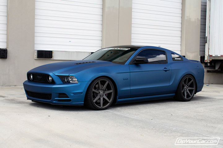Slate Blue Peelable Car Kit on a customer car