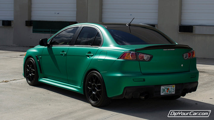 NiO Green Peelable Car Kit on a customer car