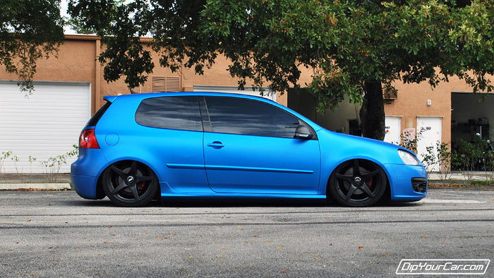 Sazuka Blue Peelable Car Kit on a customer car