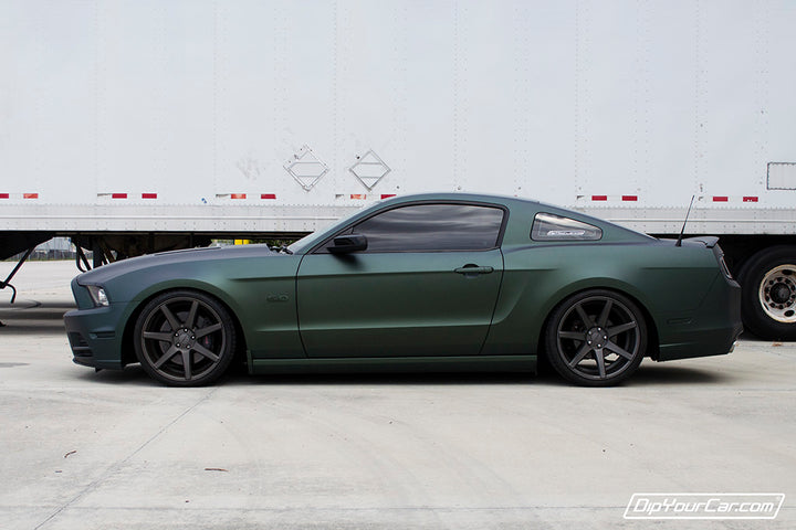 Jasper Green Peelable Car Kit on a customer car