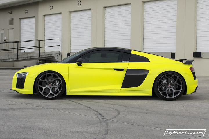 Polaris Yellow Peelable Car Kit on a customer car