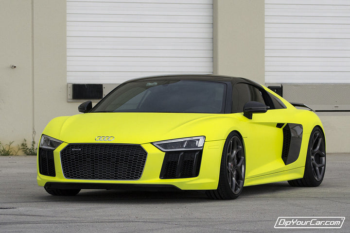 Polaris Yellow Peelable Car Kit on a customer car