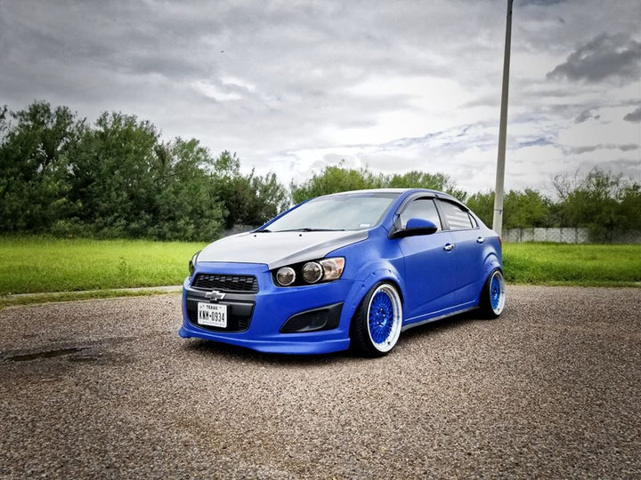 Flex Blue Peelable Car Kit on a customer car