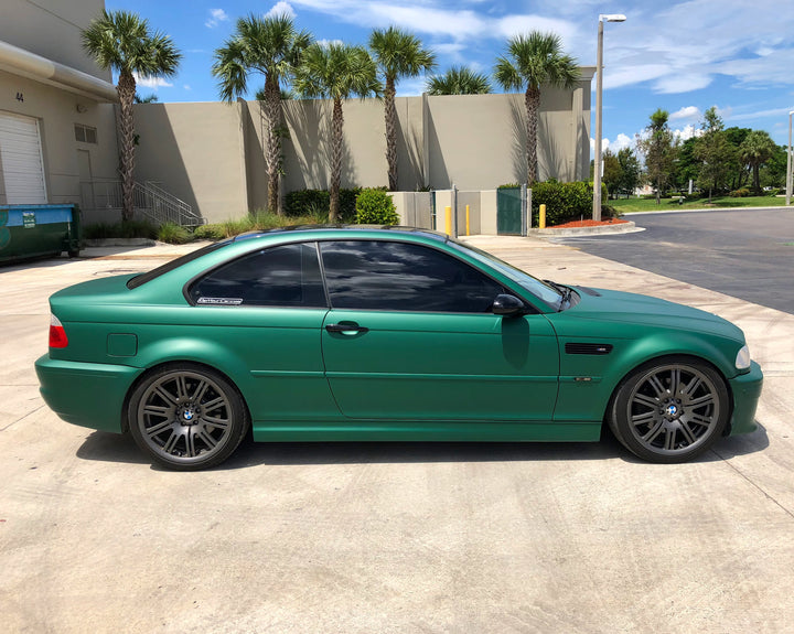 Jungle Green Peelable Car Kit on a customer car