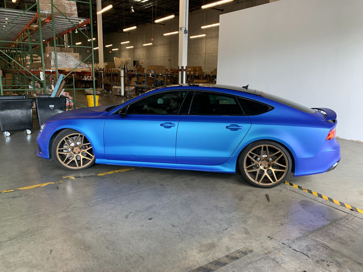 Persian Blue Peelable Car Kit on a customer car