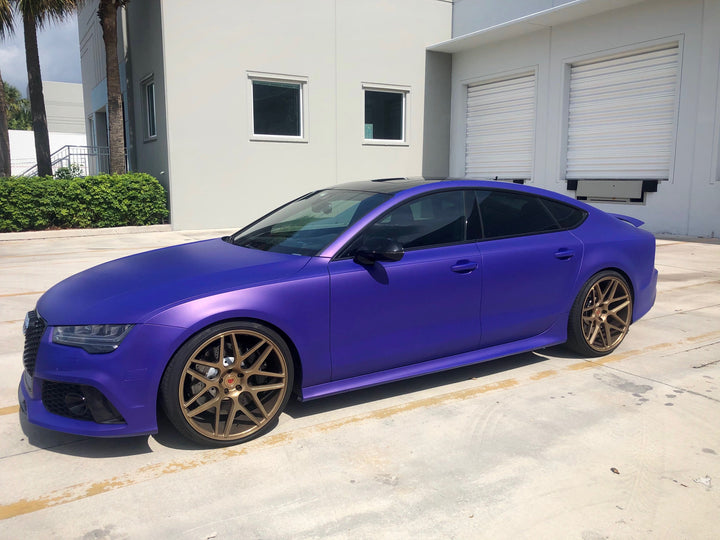 Poison Grape Peelable Car Kit on a customer car