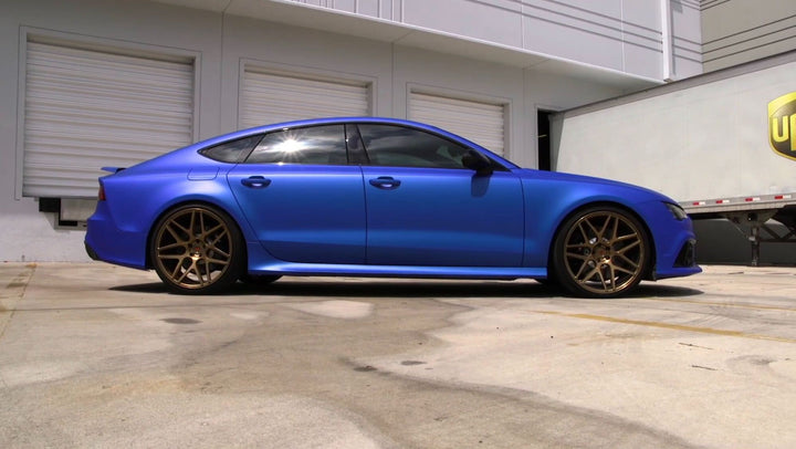 Persian Blue Peelable Car Kit on a customer car