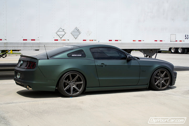 Jasper Green Peelable Car Kit on a customer car