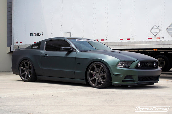 Jasper Green Peelable Car Kit on a customer car