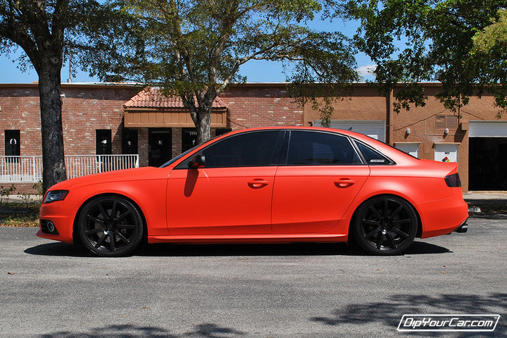 Koi Orange Peelable Car Kit on a customer car
