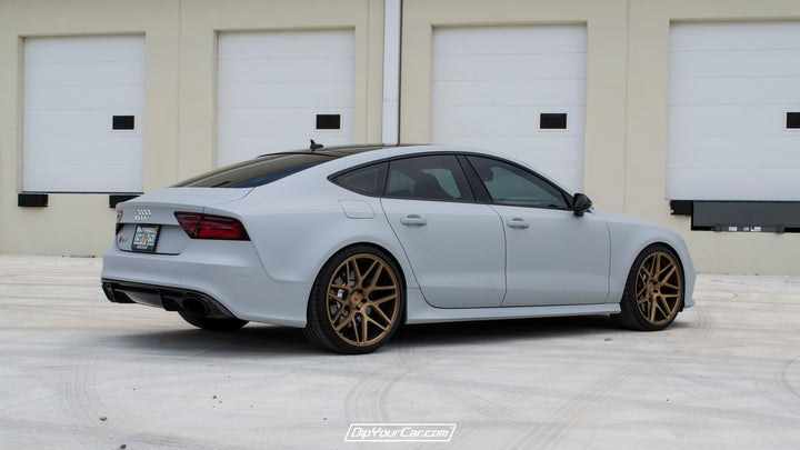 Sharkskin Grey Peelable Car Kit on a customer car